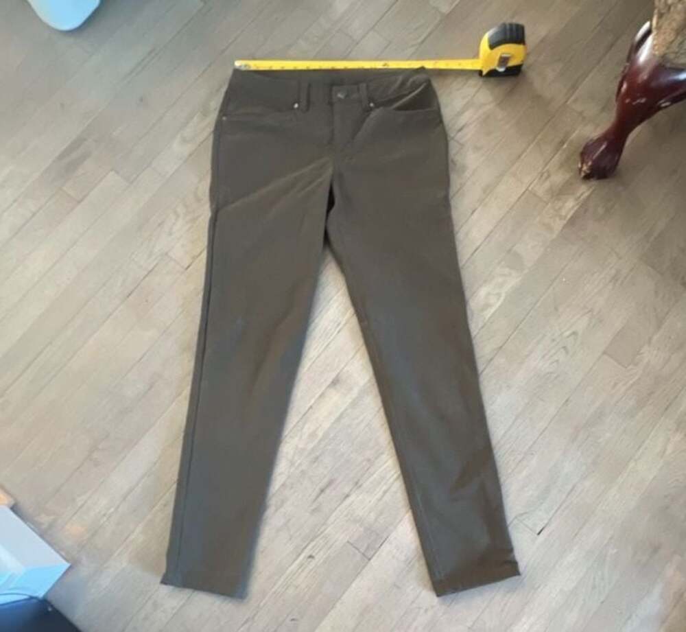 Lululemon Men's ABC Pant Slim Fit Olive Green Warpstreme 30 x 30
